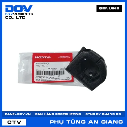 MÓC TREO ĐỒ LEAD 125, SH, SH 125/150, SH 125/160 — 81132KTF670