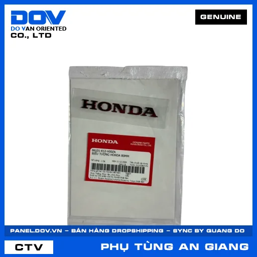 BIỂU TƯỢNG HONDA 80MM LEAD 125 — 86101K12V00ZA