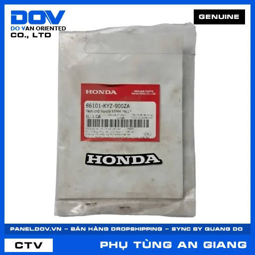 TEM CHỮ HONDA 65MM *ALL* FUTURE 125 — 86101KYZ900ZA