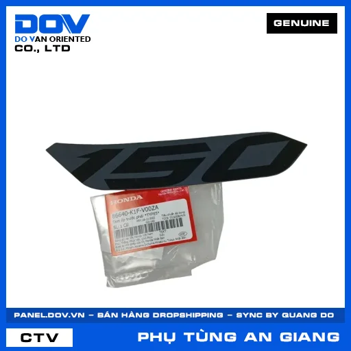 TEM ỐP TRƯỚC PHẢI *TYPE5* AIR BLADE 125/150 — 86640K1FV00ZA