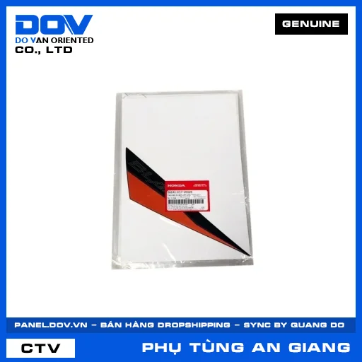 TEM DÁN A CÁNH YẾM PHẢI *YR322C* — 86641K57V80ZB