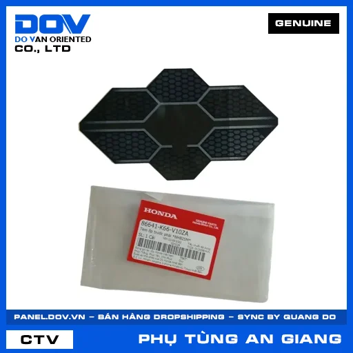 TEM ỐP TRƯỚC PHẢI *NHB25M* AIR BLADE 125 — 86641K66V10ZA