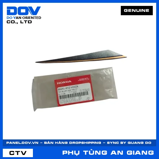 TEM ỐP YẾM PHẢI *PB373* — 86641KYZV00ZA