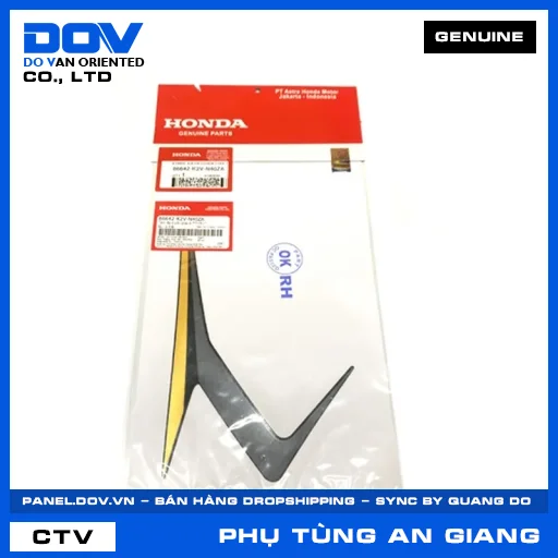 TEM ỐP TRƯỚC PHẢI A *TYPE1* — 86642K2VN40ZA