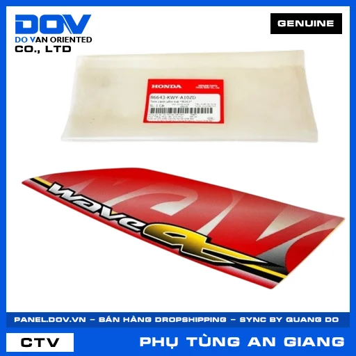 TEM CÁNH YẾM TRÁI *R263* WAVE 100 — 86643KWYA10ZD