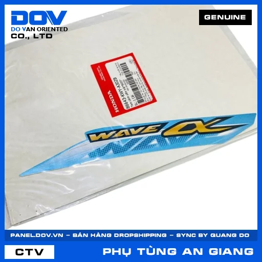 TEM CÁNH YẾM TRÁI*B203* WAVE 100 — 86643KWYA30ZB