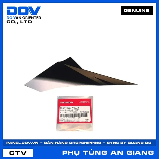 TEM B ỐP TRƯỚC TRÁI *Y208* AIR BLADE 125 — 86644K27V10ZB