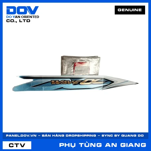 TEM ỐP SƯỜN PHẢI *B203M* WAVE ALPHA 110 — 86644K89V20ZB