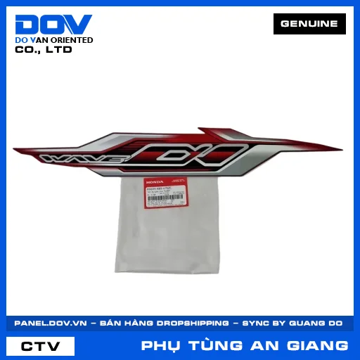 TEM ỐP SƯỜN PHẢI *R389* WAVE ALPHA 110 — 86644K89V70ZC