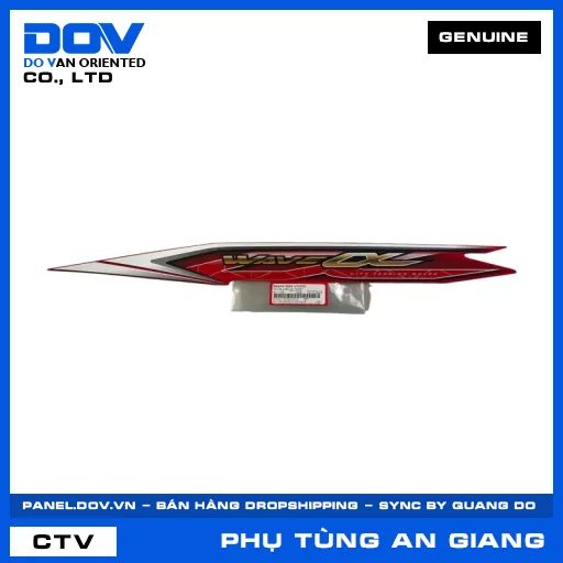 TEM ỐP SƯỜN TRÁI *R263* WAVE ALPHA 110 — 86645K89V20ZE