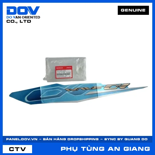 TEM ỐP SƯỜN TRÁI *B203M* WAVE ALPHA 110 — 86645K89V30ZC