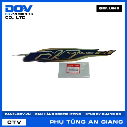 TEM ỐP SƯỜN TRÁI *PB421* WAVE ALPHA 110 — 86645K89V50ZA