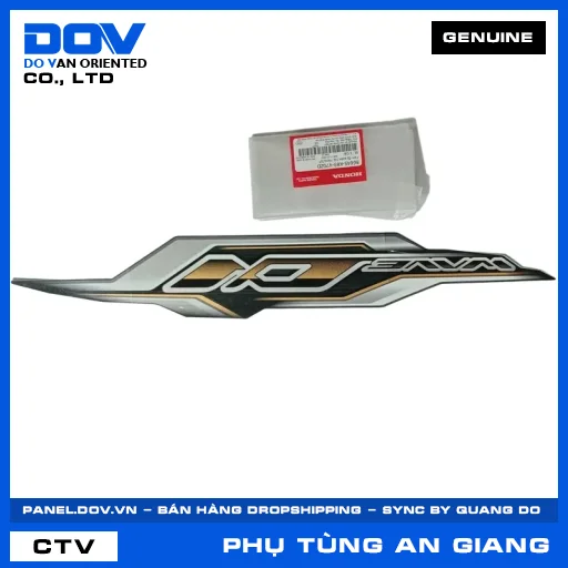 TEM ỐP SƯỜN TRÁI *NHA76* WAVE ALPHA 110 — 86645K89V70ZD