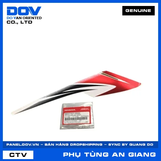 TEM A ỐP SƯỜN PHẢI *R340X* AIR BLADE 125 — 86647K27V00ZA
