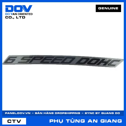TEM CHỮ 6 SPEED DOHC *TYPE1* — 86831K45A40ZA