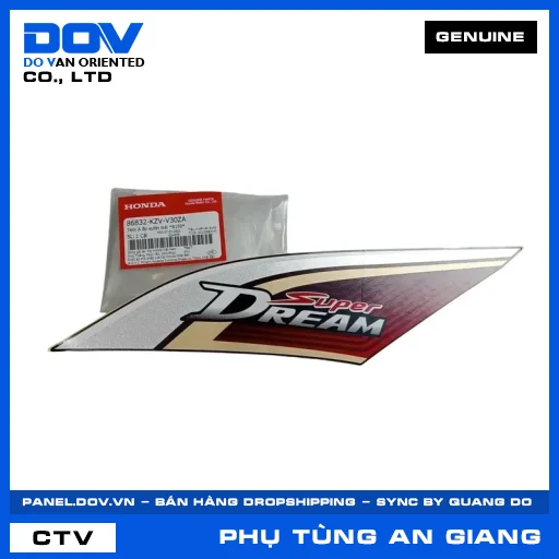 TEM A ỐP SƯỜN TRÁI *R150* DREAM 110 — 86832KZVV30ZA