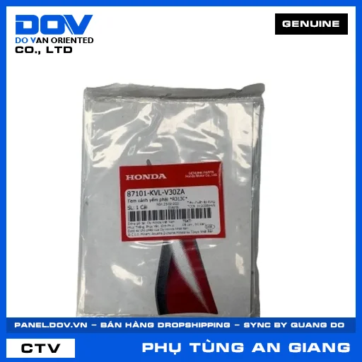 TEM CÁNH YẾM PHẢI *R313C* — 87101KVLV30ZA