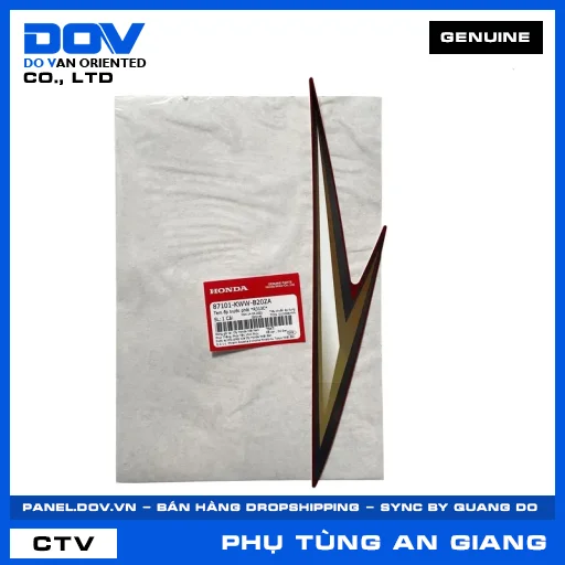 TEM ỐP TRƯỚC PHẢI *R313C* WAVE RSX 110 — 87101KWWB20ZA
