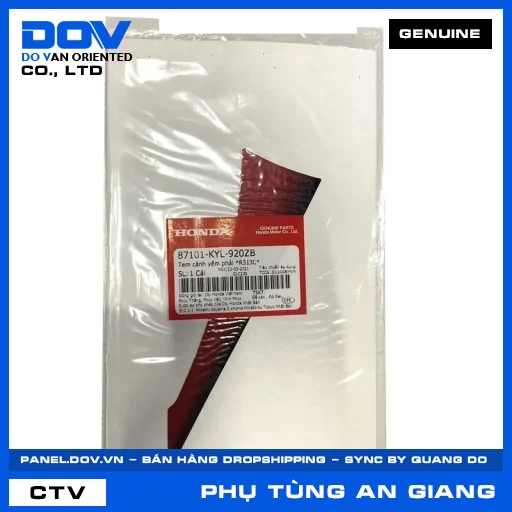 TEM CÁNH YẾM PHẢI *R313C* — 87101KYL920ZB