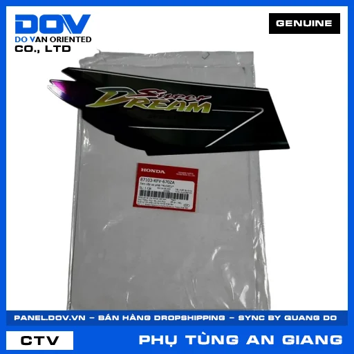 TEM CỐP XE PHẢI *R150CU* SUPER DREAM — 87103KFV670ZA