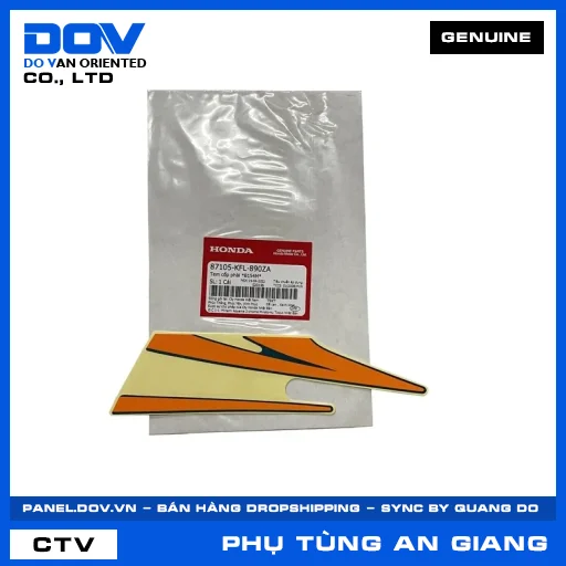 TEM CỐP PHẢI *B154M* — 87105KFL890ZA