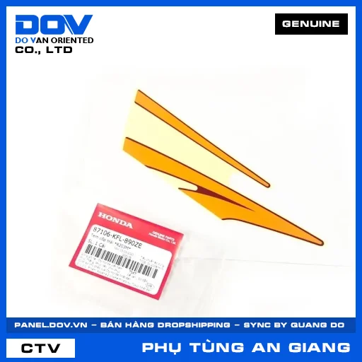Tem cốp trái *R203M* — 87106KFL890ZE