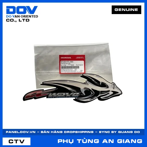 TEM ỐP SƯỜN PHẢI — 87106KTL680