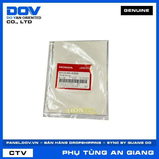 TEM ỐP ĐUÔI SAU — 87110KFL830ZA