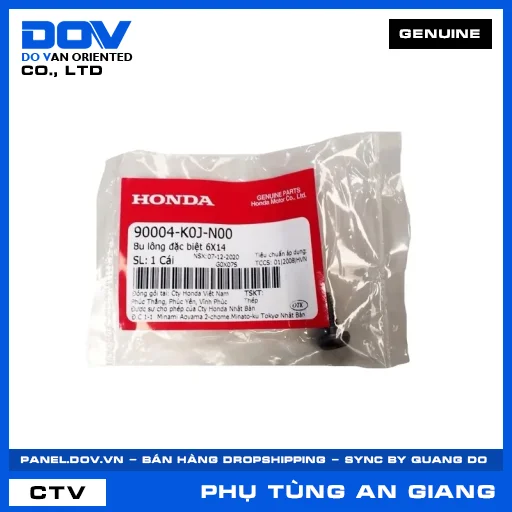 BU LÔNG ĐẶC BIỆT 6X14 ADV350, SH 350, VISION 110 — 90004K0JN00