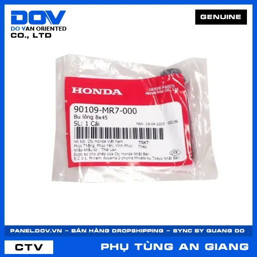 BU-LÔNG ĐẦU GỜ 8X45 ADV350, CB150R, CB300R, CB500F — 90109MR7000