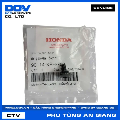VÍT ĐẶC BIỆT 5X11 CB150R, CB300R, CB500X, GOLDWING — 90114KPH700