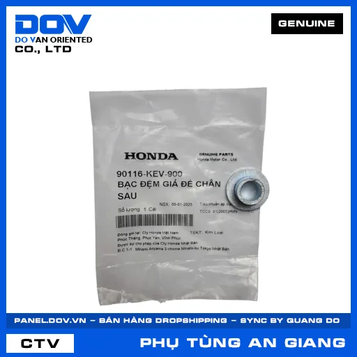 BẠC ĐỆM GIÁ ĐỂ CHÂN SAU WAVE ALPHA — 90116KEV900