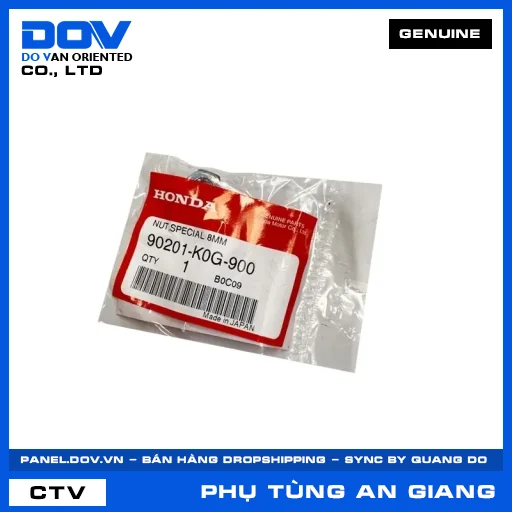 ĐAI ỐC ĐẶC BIỆT 8MM SUPER CUB C125 — 90201K0G900