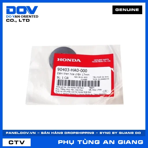 ĐỆM THEN HOA CHẶN 17MM SUPER DREAM, WAVE 100, WAVE ALPHA — 90403HA0000