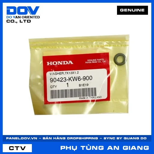 VÒNG ĐỆM 7X13X1.2 CB150R, CB300R, CBR150R, REBEL 300 — 90423KW6900