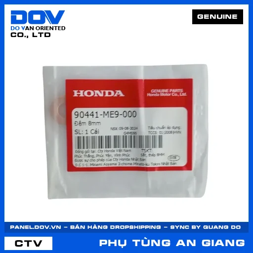 ĐỆM 8MM FUTURE 125, FUTURE NEO, GOLDWING, MSX 125 — 90441ME9000
