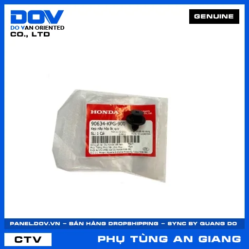 KẸP NẮP HỘP ẮC QUY (bình điện) FUTURE 125, PCX, WAVE 100, WAVE ALPHA — 90634KPG900