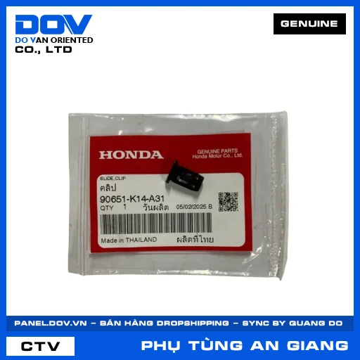 CHỐT TRƯỢT ADV350, CB150R, CB300R, CB350 H'NESS — 90651K14A31