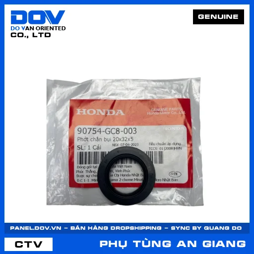 PHỚT CHẮN BỤI 20X32X5 SH 125/150, SH 125/160 — 90754GC8003