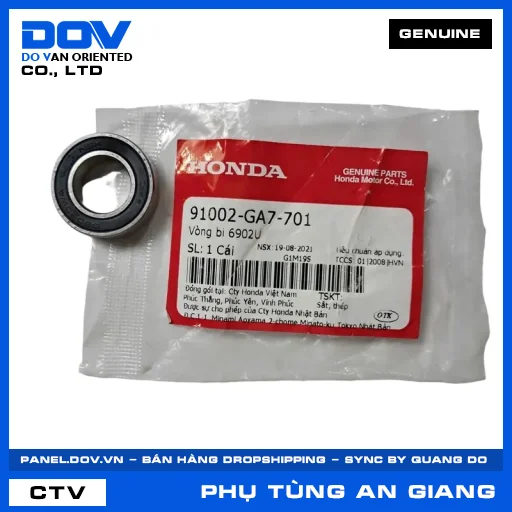 VÒNG BI 6902U ADV350, AIR BLADE 110, AIR BLADE 125, AIR BLADE 125/150 — 91002GA7701