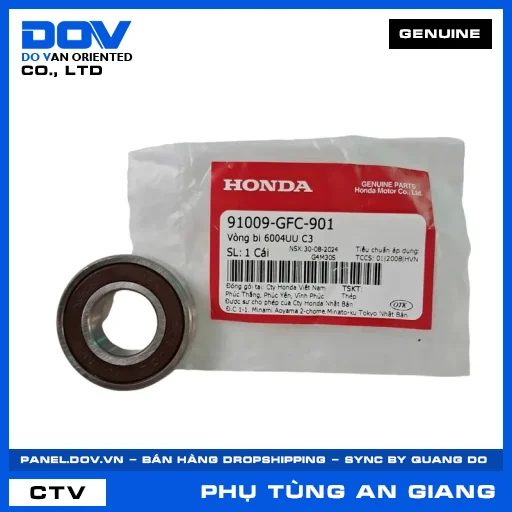 VÒNG BI 6004UU C3 LEAD 125 — 91009GFC901