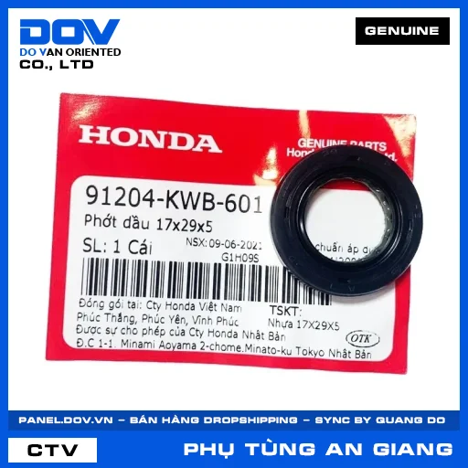 PHỚT DẦU 12X26X5 CB300R, REBEL 300 — 91202KTW901