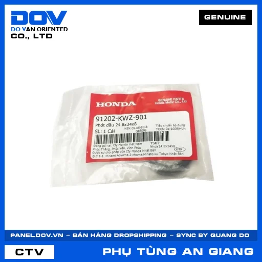 PHỚT DẦU 24.8X34X8 — 91202KWZ901