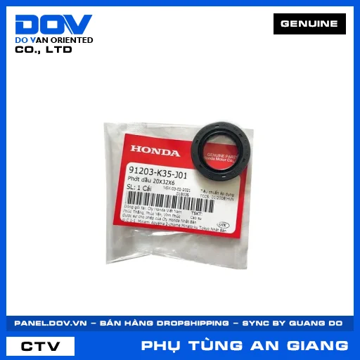 PHỚT DẦU 20X32X6 AIR BLADE 125/160, LEAD 125, PCX, PCX 125 — 91203K35J01