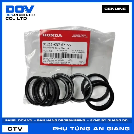 BỘ PHỚT MÁ ĐỘNG 34X41X4 — 91211KN7671SS
