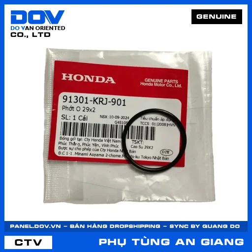 PHỚT O 29X2 AIR BLADE 125, AIR BLADE 125/150, LEAD 125, PCX — 91301KRJ901