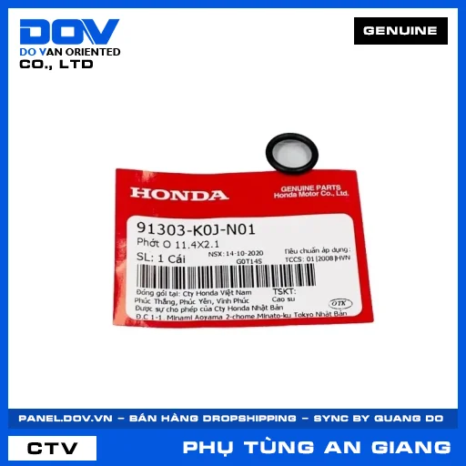 PHỚT O 11.4X2.1 SH 125/150, SH 125/160 — 91303K0JN01