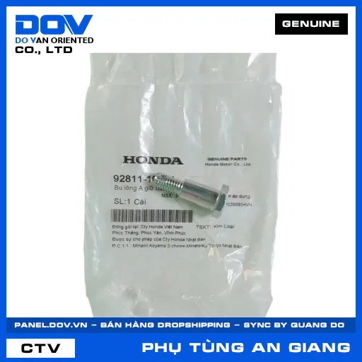 BU LÔNG A GIỮ BÁT PHANH SAU (thắng) BLADE 110, CB250 NIGHTHAWK, DREAM 110, FUTURE 125 — 9281110000