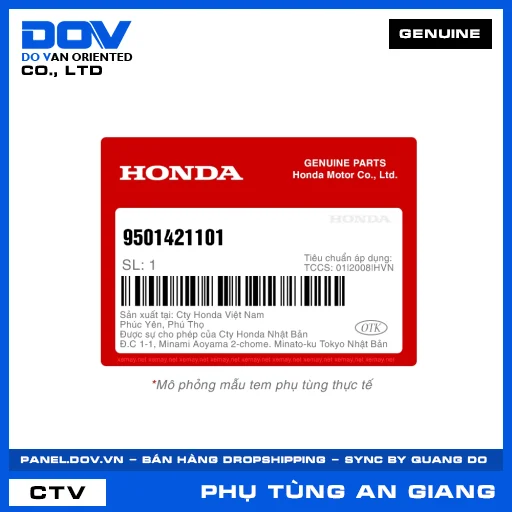 GIÁ KẸP TAY LÁI TRÊN A1 — 9501421101