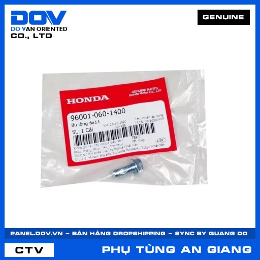 BU LÔNG 6X14 AIR BLADE 110, AIR BLADE 125/150, AIR BLADE 125/160, BLADE 110 — 960010601400